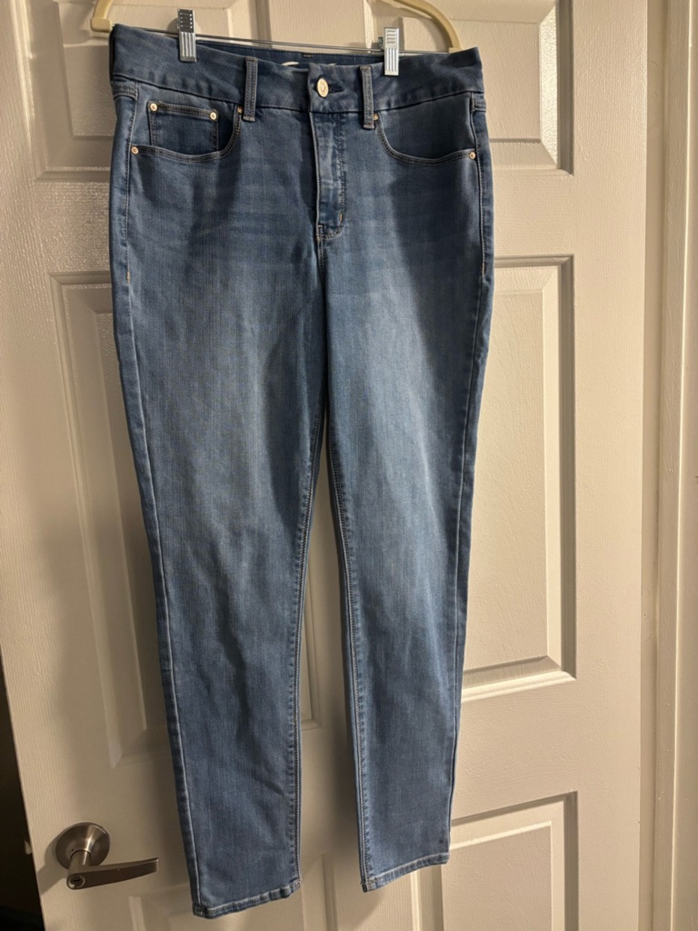 Seven7 Classic Women's Blue Skinny Jeans
